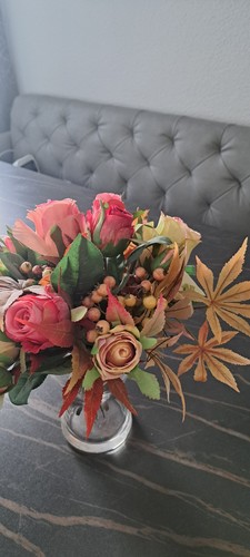 Seidenblumen strauß rosen - seidenblumen-strauß,