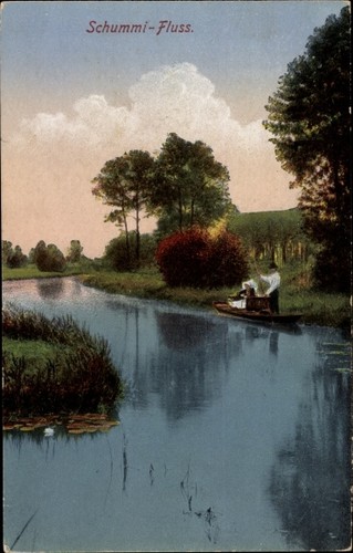 Spreewald schummi fluss - ak, schummi-fluss