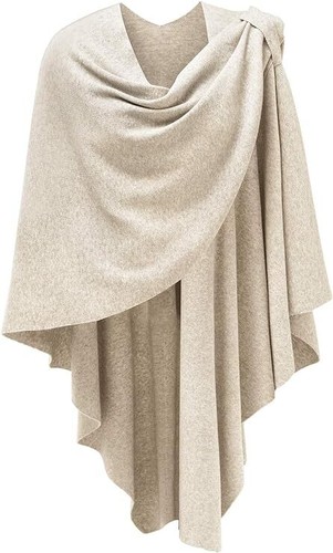 Damen poncho schal - poncho, cashmere