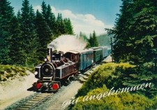 360-Ansichtskarte Harzquerbahn Wernigerode-Nordhausen HSB Schmalspurbahn Mallet