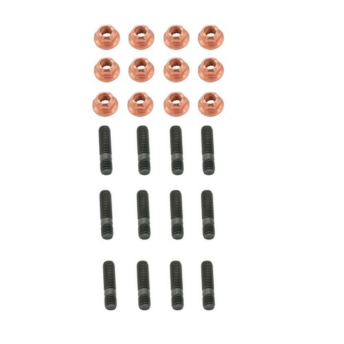 12x kupfermutter stehbolzen - 12x, kupfermutter+stehbolzen