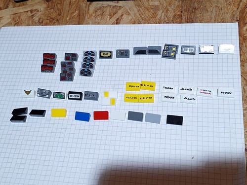 Lego 1x2 schrägstein - 1x2,