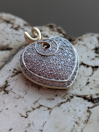 Großer diamonique herz - diamonique,