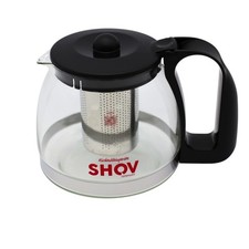 SHOV Glasteekanne mit Teesieb