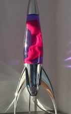 Mathmos Telstar Raketen Lavalampe