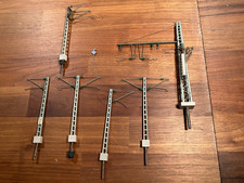 Sommerfeldt H0 Oberleitungs-Konvolut Turmmast Ausleger Doppelmast
