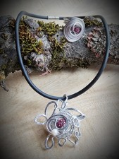 ?Medusa Anhänger Kautschukband Kette Anhänger Statement Ring