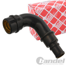 FEBI SCHLAUCH KURBELGEHÄUSEENTLÜFTUNG für AUDI A3 (8L1) A4 (B6) VW GOLF 4 1.8