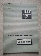 Welger Stalldungstreuer LS260 + LS270 + LS280 + LS290 + LS300 Betriebsanleitung