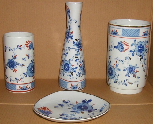 Teile set vase teller 1762 - teile,