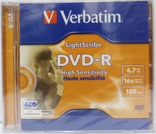 VERBATIM - DVD-R - LIGHTSCRIBE
