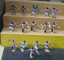 Timpo Toys 15 Ritter blau im