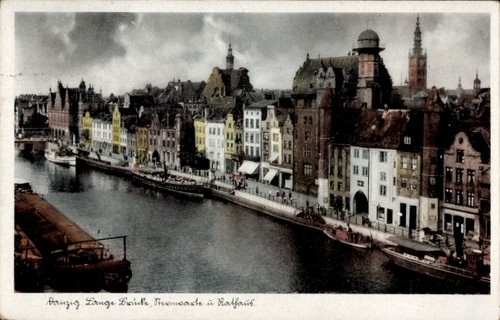 Gdańsk danzig lange - gdańsk, danzig,