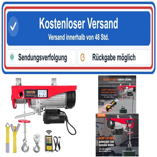 Vevor elektrische seilwinde - vevor,