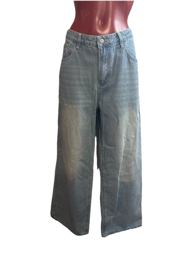 Y2k baggy denim jeans - y2k,