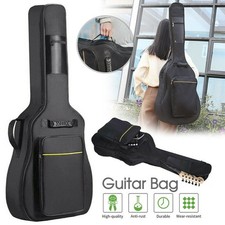 Gitarrentasche Gepolstert für Konzertgitarre Westerngitarre 40 41 Zoll mit Band