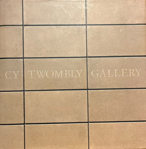 Twombly gallery - cy,
