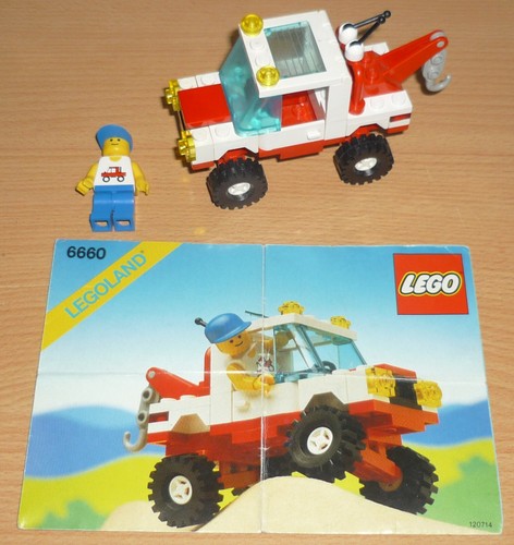 Lego city 6660 - city, abschleppwagen