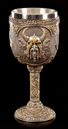 Wikinger kelch odin - odin,