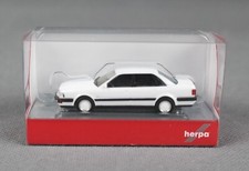 HERPA 023962-002 H0 1:87 Audi V8 Limousine mit BBS-Felgen, weiß - NEUWARE!