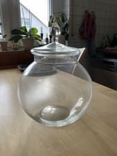 Bowle Bowletopf Glas mit Deckel unbenutzt TOP