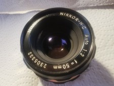 Nikkor-H-C Auto 1:2 f=50 mm, gebraucht, gut