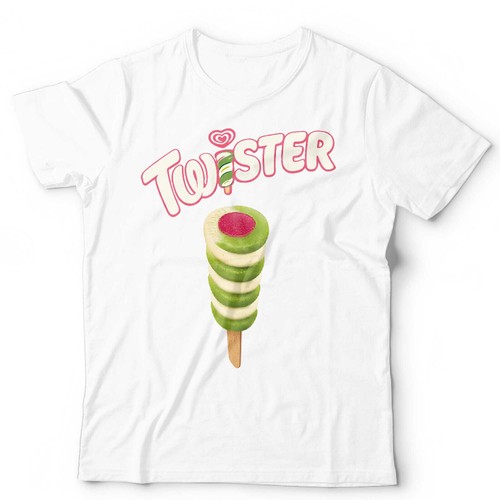 Twister lolly tshirt unisex - twister,