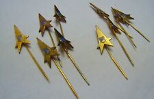 10x Anstecknadeln DDR FDJ MMM (Messe der Meister von Morgen)  Abzeichen