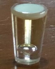 Puppenhaus Kleines Plastikglas