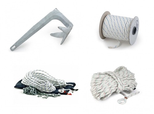 Ankerset anker 5kg - anker, 2-7,5kg