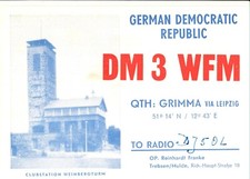Amateur-Kurzwellen-Station Grimma via Leipzig