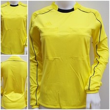 adidas REF 16 LS Trikot Schiedsrichter Schiedsrichtertrikot Damen langarm gelb E