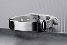 Armband aus edelstahl mit - aus,