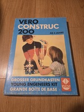 DDR Vero Construc 200 Spielzeug Bausteine Baukasten Neuwertig Vollständig 