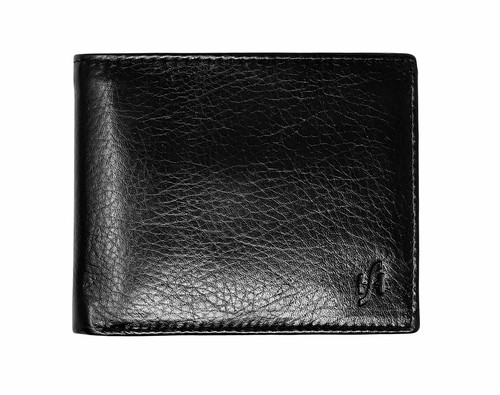 Schwarze herren geldbörse aus - schwarze,