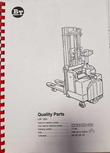 Ersatzteilbuch bt - -,