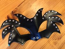 sexy Augenmaske Cosplay Halloween SM Leder Nieten Catwoman Rollenspiel Party WGT