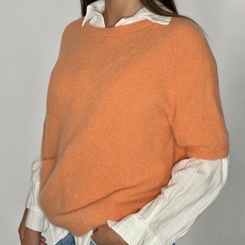 Damen orange baby suri alpaka - orange,