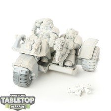 Space Marines - Space Marine Attack Bike classic - grundiert