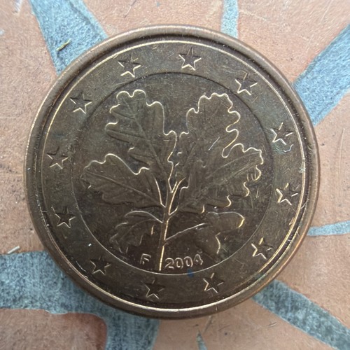 Brd eurocent münze - brd, 2004