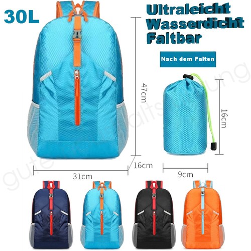 Faltbarer rucksack ultraleicht - rucksack,