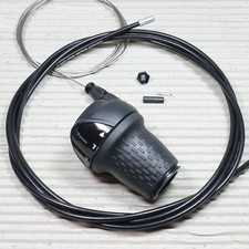 Shimano Nexus 7 Gang Revo Shift Drehgriff SL-C3000-7 mit Schaltzug Aussenhülle