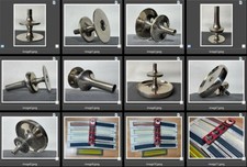 FRITZ NAGEL Kerzenständer Kerzenhalter Tulpenfuß BMF Leuchtersystem S88 S088