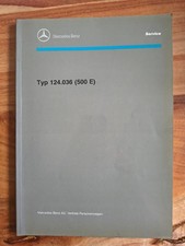 Werkstatthandbuch Mercedes-Benz E-Klasse W124 500 E 124.036 Stand 01/1991