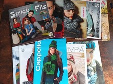 7 x Strickheft + häkeln - Damen / Herren /Kinder - Sommer/Winter