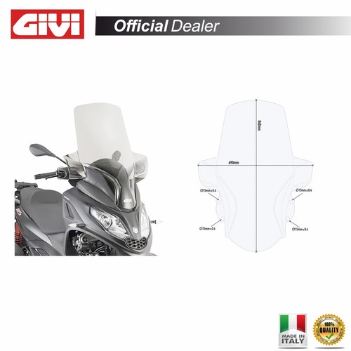 Givi d5614st windschutzscheibe - d5614st,