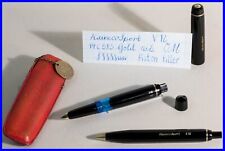 KAWECO Sport Set 619 Kugelschreiber & V12 Kolbenfüller, OM Feder 14K Gold SET