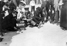 Germany Berlin men putting on