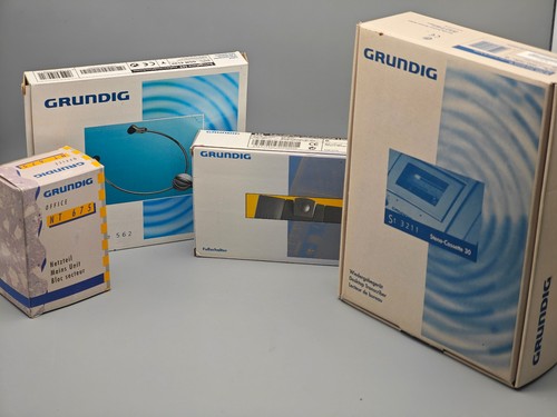 Neu ovp grundig stenorette - ovp,