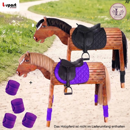 Sport sattel für holzpferd - l-sport,